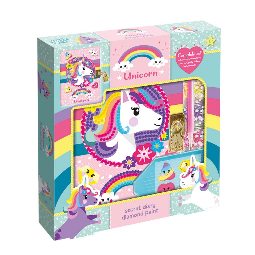 Totum Unicorn Dagboek Diamond Paint