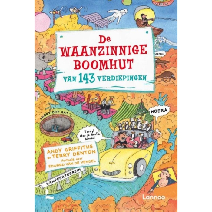 De waanzinnige boomhut 143 Verdiepingen  - Kinderboek