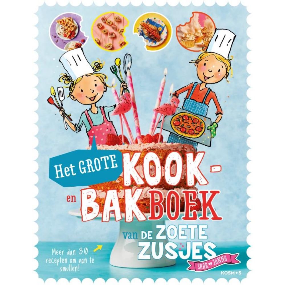 De Zoete Zusjes Het Grote Kook- En Bakboek