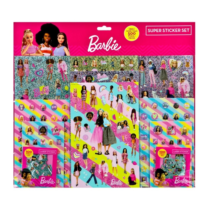 Super Sticker Set Barbie