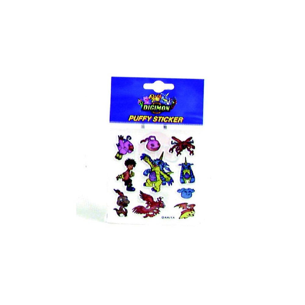 Stickers Digimon 3D