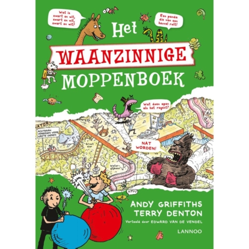 Het waanzinnige moppenboek - Kinderboek