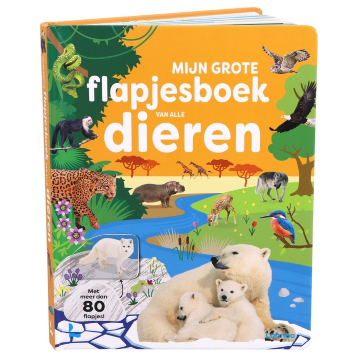 Boek Mijn Grote Flapjesboek Van Alle Dieren