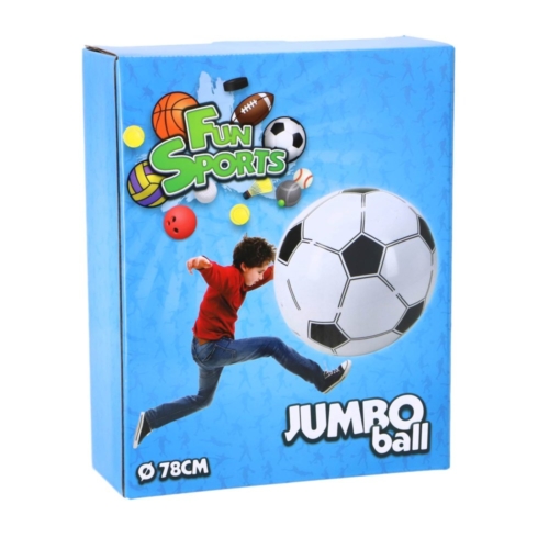 Voetbal Jumbo Opblaasbaar 78 Cm.