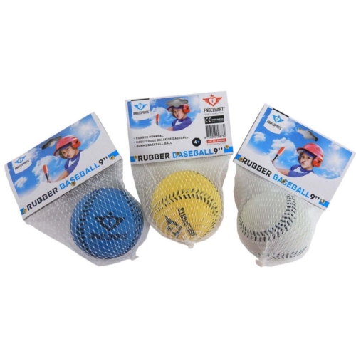 Honkbal Rubber In Net