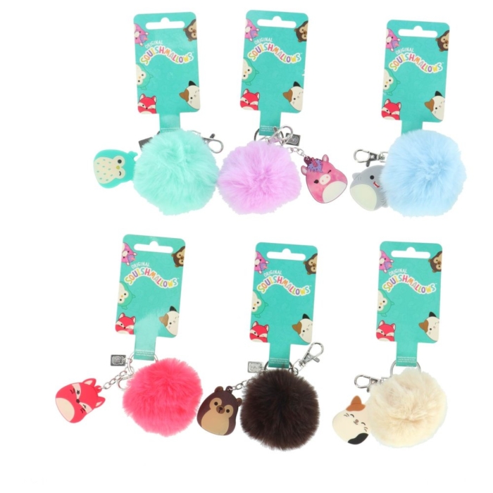 Squishmallows Sleutelhanger Assorti Cdu