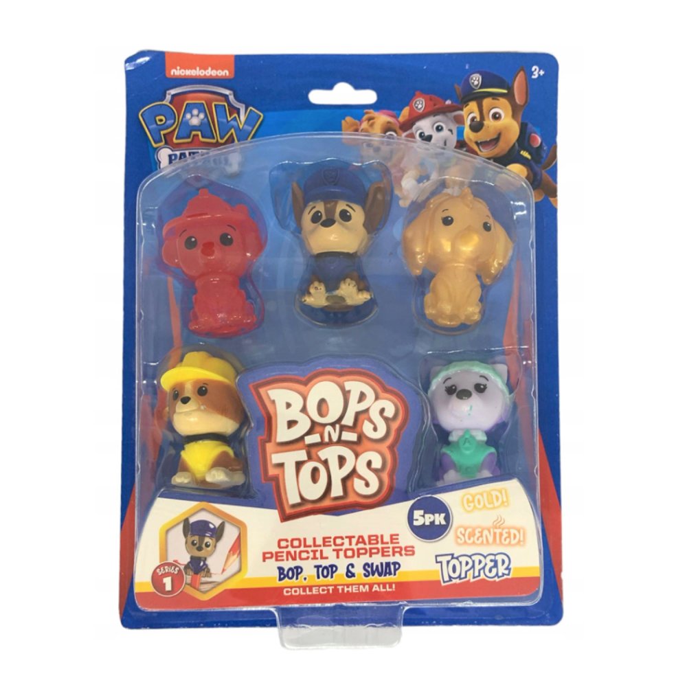 Paw Patrol Bops 'N Pops 5 Pack