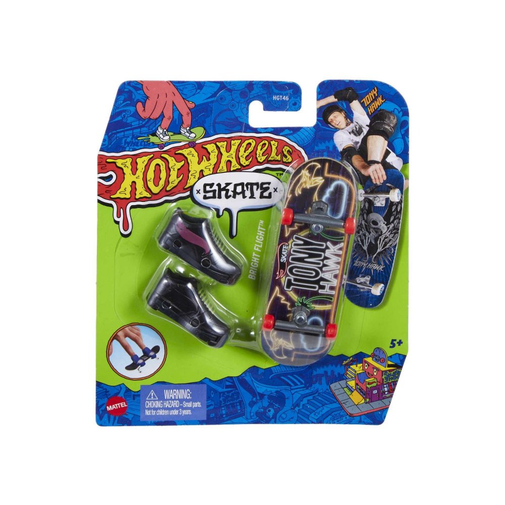 Hot Wheels Skate Fingerboard + Schoen Assorti