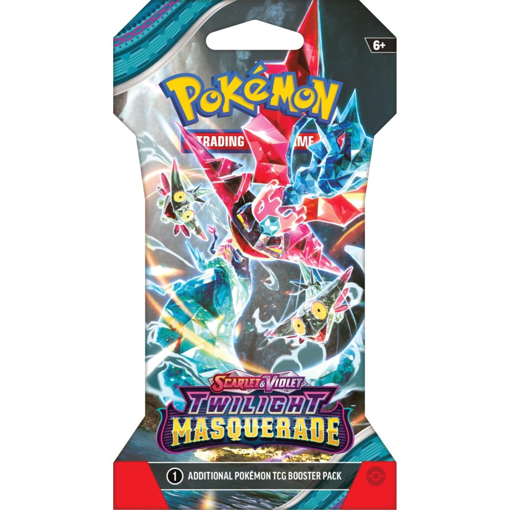 Pokémon TCG SV06 Twilight Masquerade Sleeved  Booster