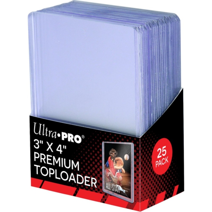 Toploaders 3x4 Clear Premium (25 stuks)