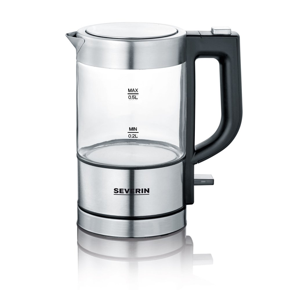 Severin Glazen Mini Waterkoker 1100W 0