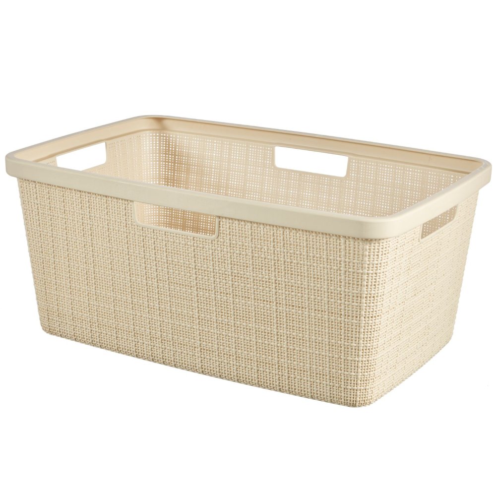 Curver Jute Wasmand 46L Off White