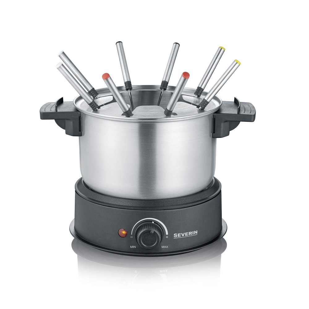 Severin Fondue 1500W 8-persoons zwart FO 2470