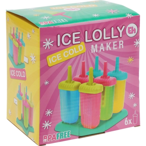 Ijs lolly maker 6 ijsjes