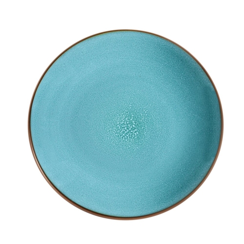 Feeling turquoise dessert bord 21 cm