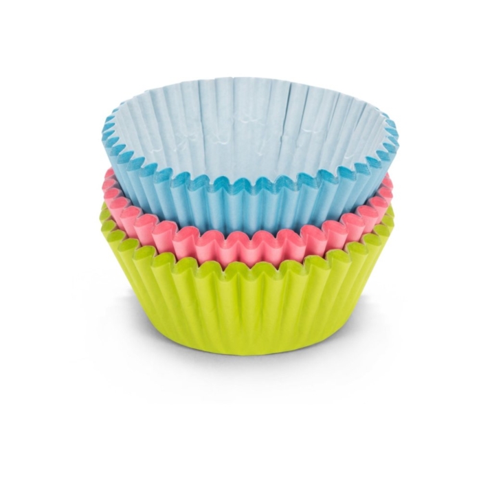 Papieren cupcake vormpjes 90 stuks 5 cm