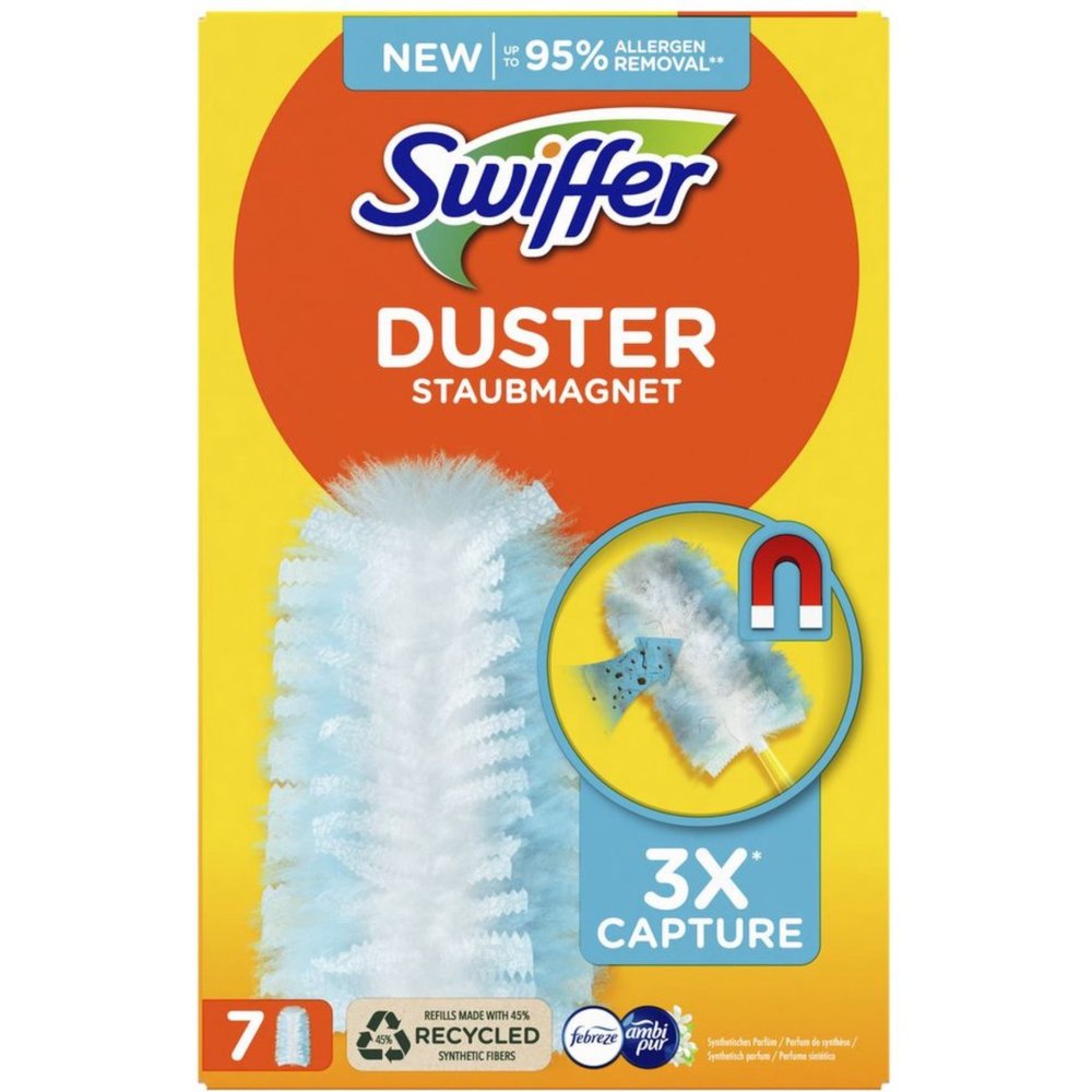 Swiffer duster navulling 7x droge doekjes ambi pur