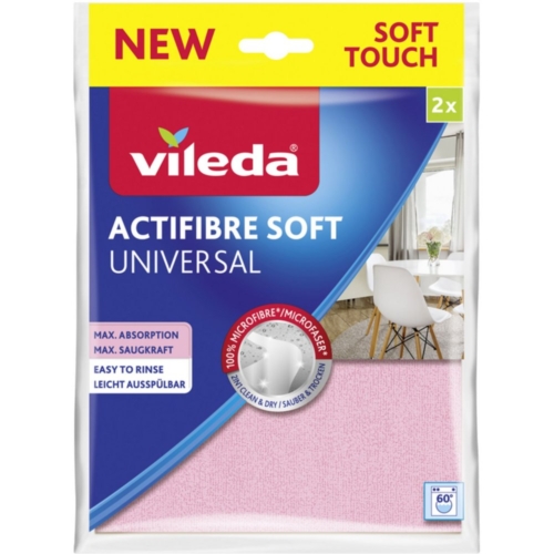 Vileda doek actifibre soft 2 stuks