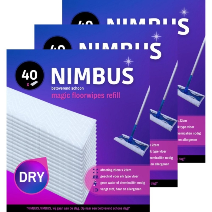 Nimbus magic vloerdoekjes navulling 120 stuks