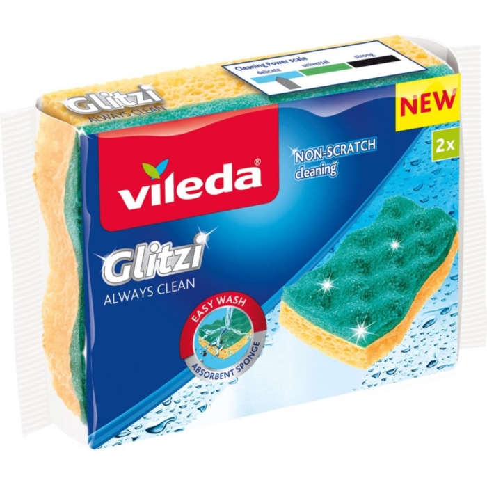 Vileda Glitzi Always Clean x2