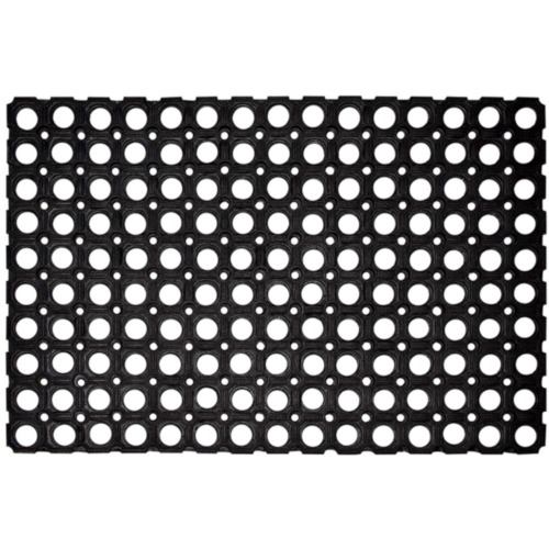 Deurmat domino rubber ring 40x60 cm