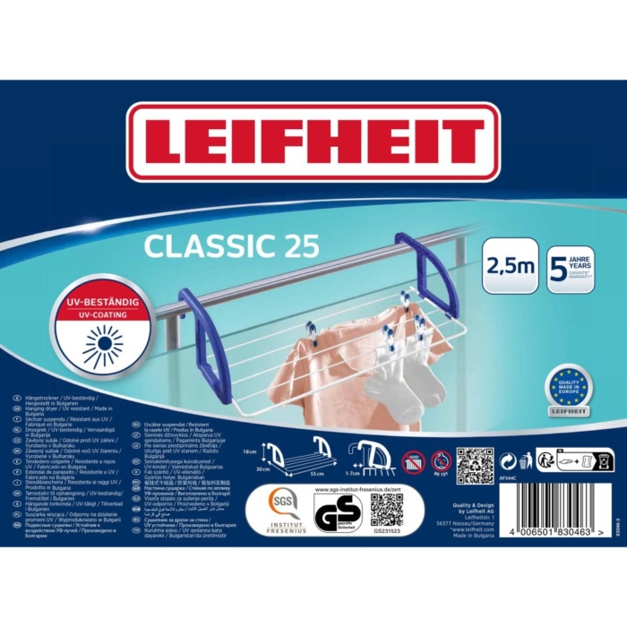 Leifheit hang - droogrek classic 25