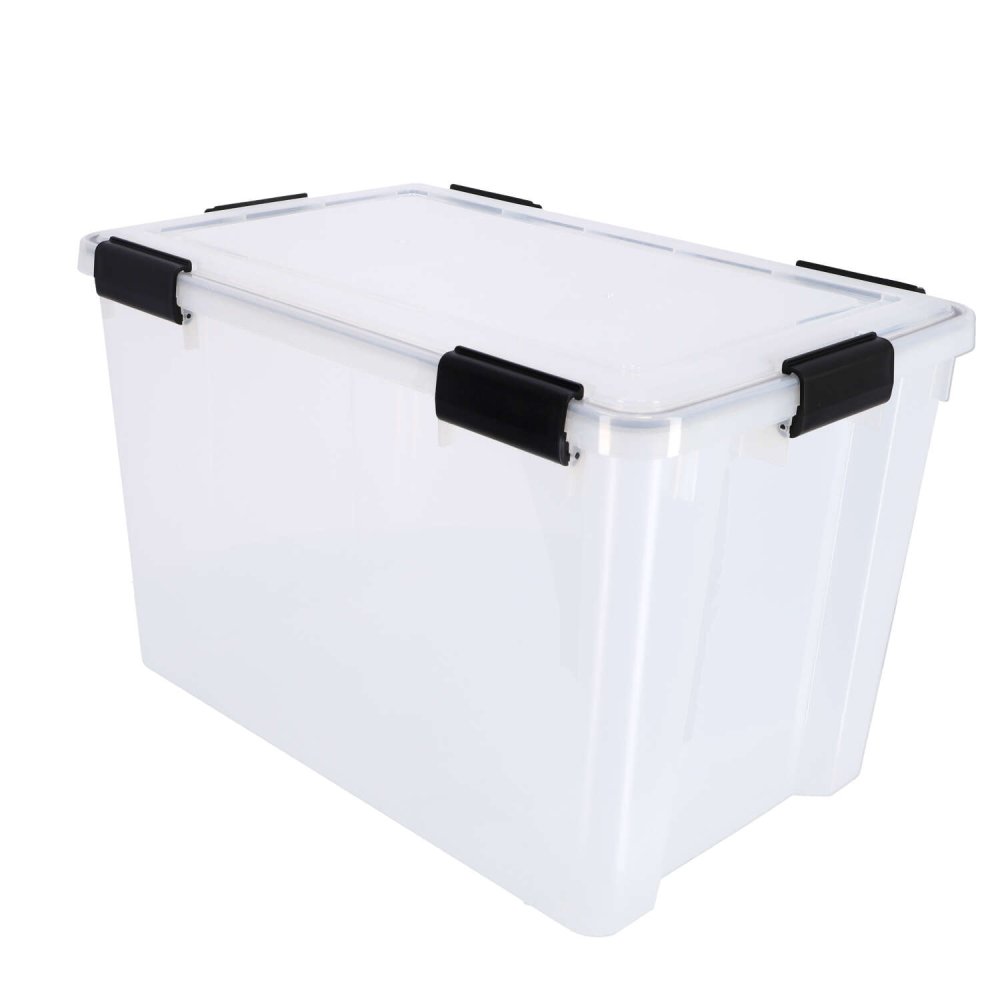 Iris airtight box 70l transparant 60x40x40 cm