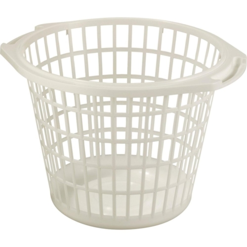 Wasmand basic 48cm rond wit