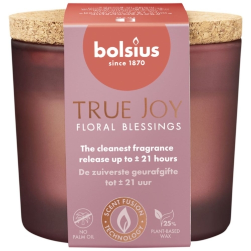 Geurglas met kurk 66/83 True Joy Floral Blessings