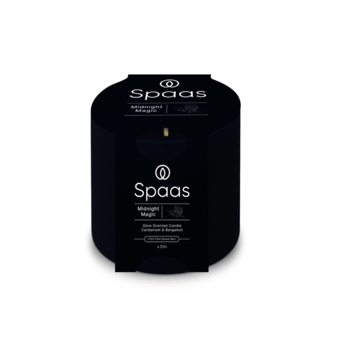 Spaas Glow Geurkaars 35u - Midnight Magic