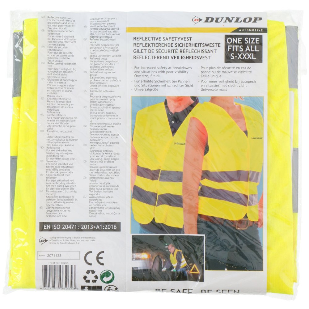 Dunlop Veiligheidsvest M/XXl assorti