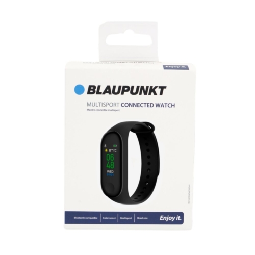 Blaupunkt horloge multisport bluetooth zwart 7 cm