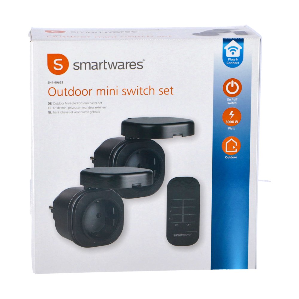 Smartwares Buiten Schakelaarset SH4-99653