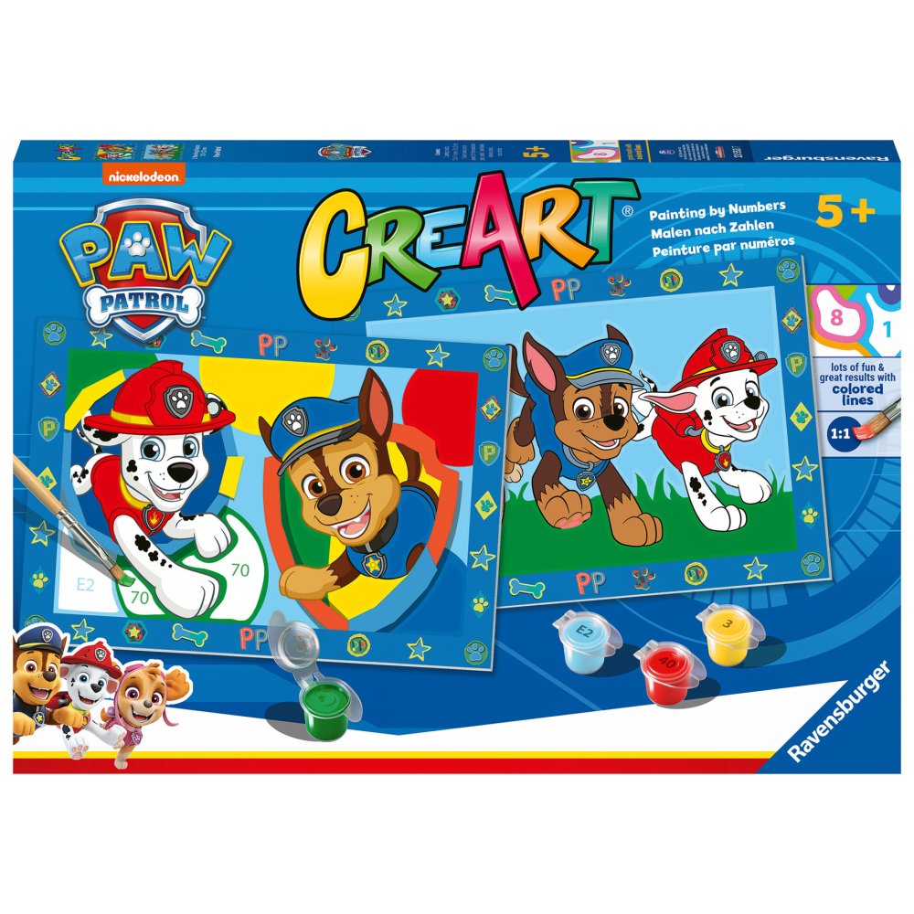 Ravensburger Creart junior schilderen op nummer  Paw Patrol