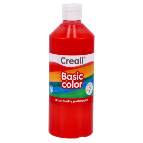 Plakkaatverf Rood 500 ml