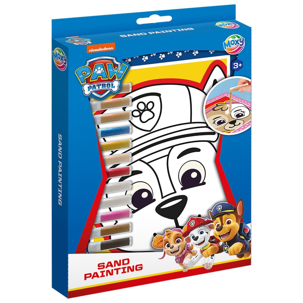 Paw Patrol zand schilderen 16 delig