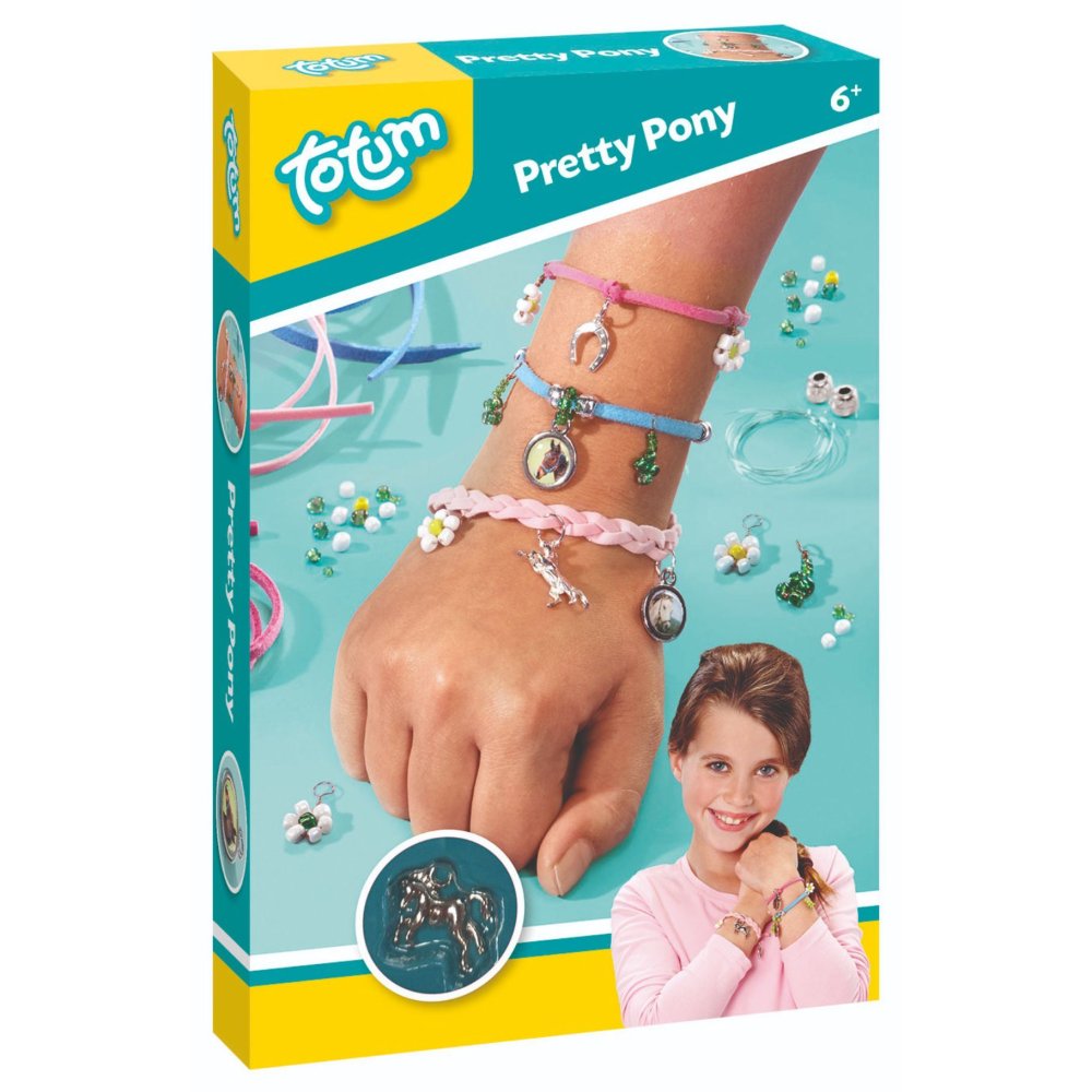 Totum Pretty pony armbanden met paardenbedeltjes