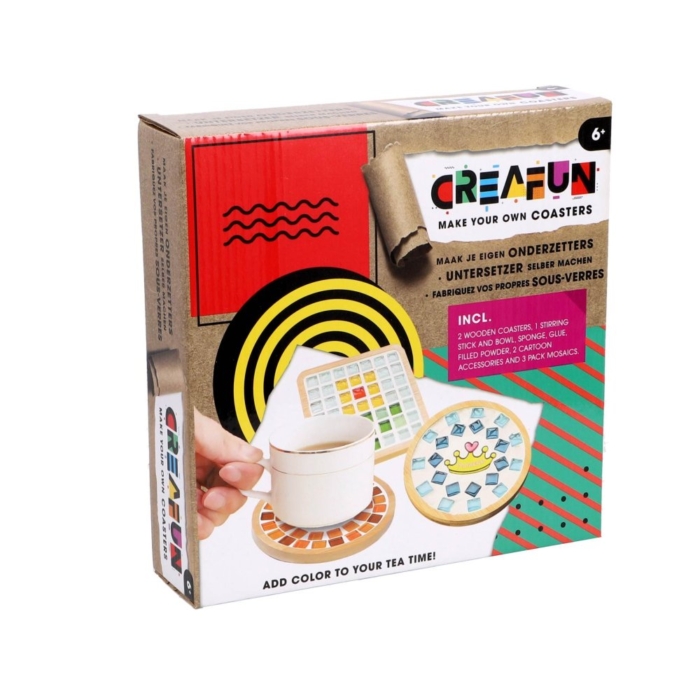 Creafun Hobbyset Maak Je Eigen Onderzetters