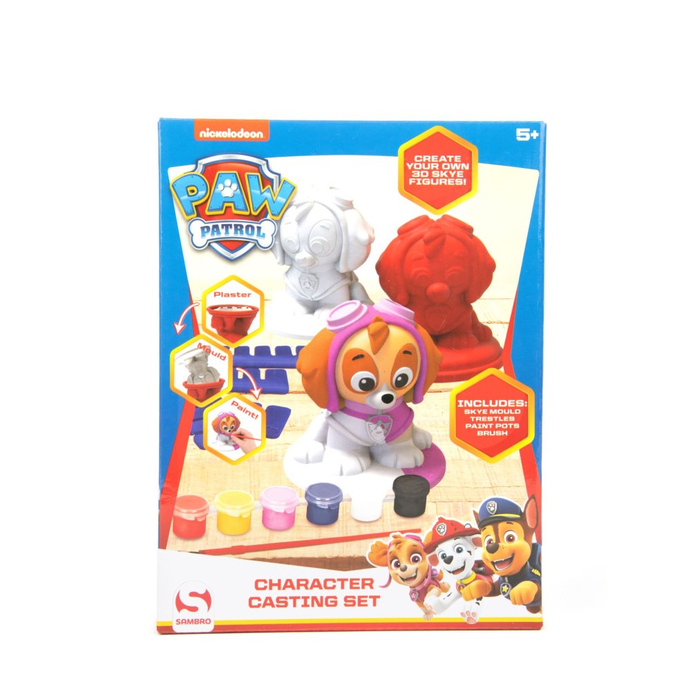 Paw Patrol set gips gieten skye