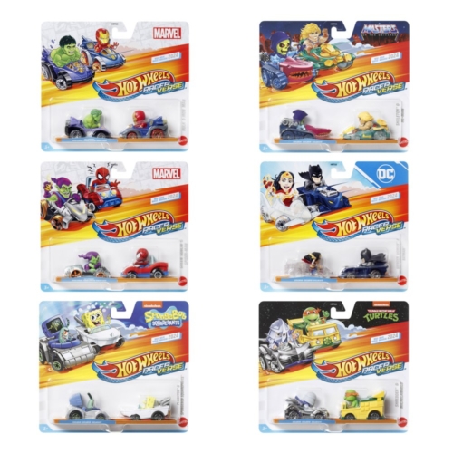 Hot Wheels raceverse die cast 2 pack assorti