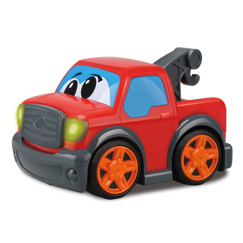 KiddyGo auto pick up truck 19 cm met licht en geluid rood