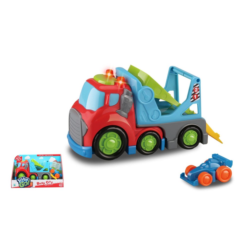 Kiddy Go auto transporter met licht en geluid  19