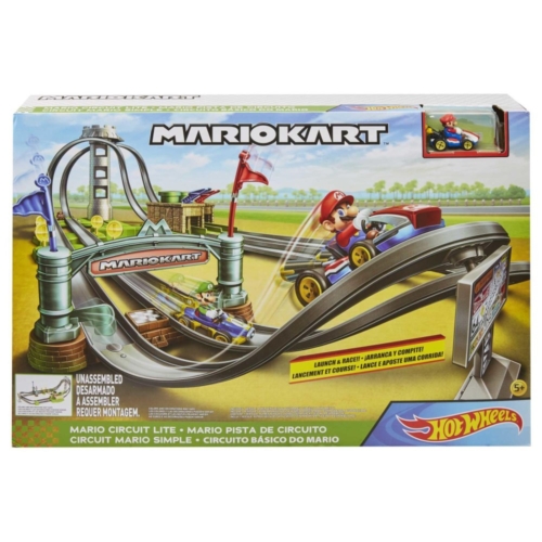 Hot Wheels Mario Kart  Circuit Lite Track Set