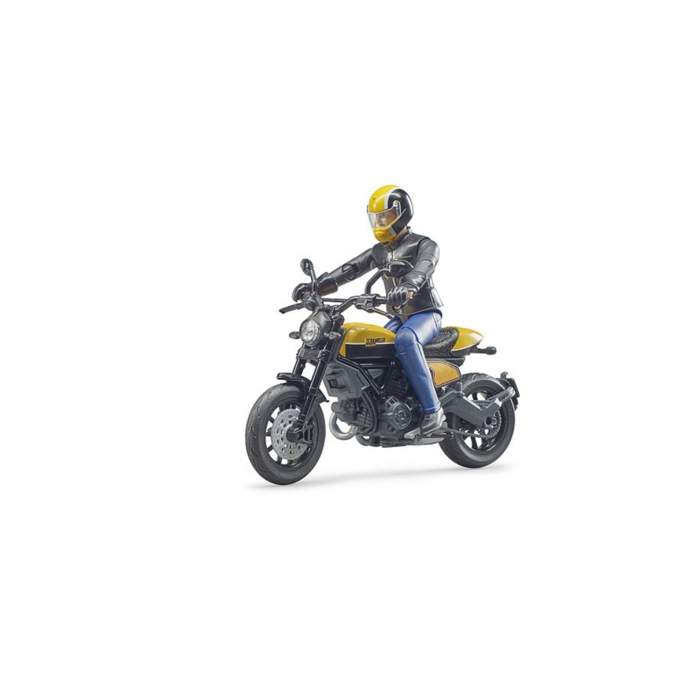 Bruder Motor Ducati Scrambler Met Bestuurder