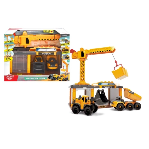 Dickie Toys Constructie Station Met Licht En  Geluid