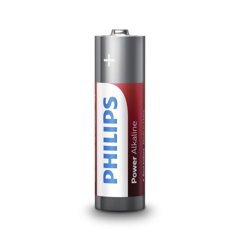 Batterij Philips AA 8 stuks Power Alkaline