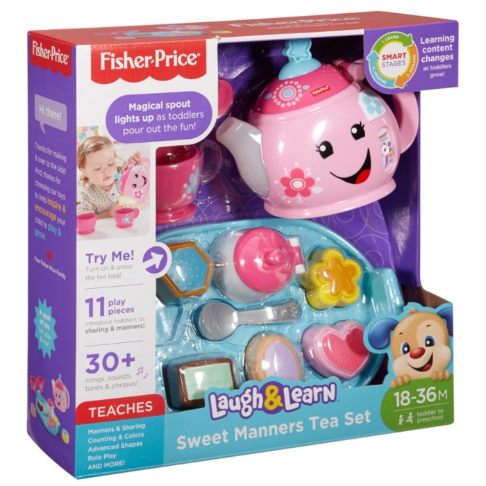 Fisher-Price Leerplezier Goede Manieren  Theeservies (NL)