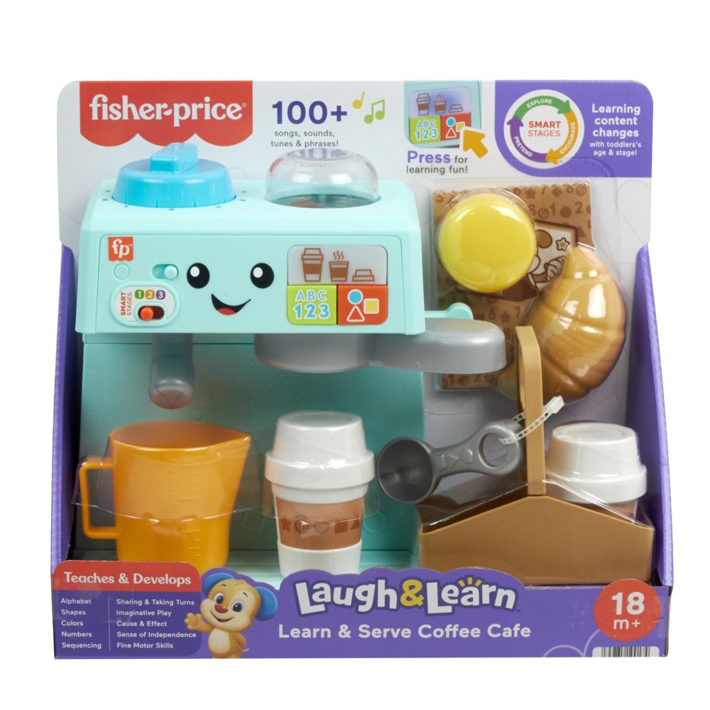 Fisher Price Lach & Leer Koffie Apparaat