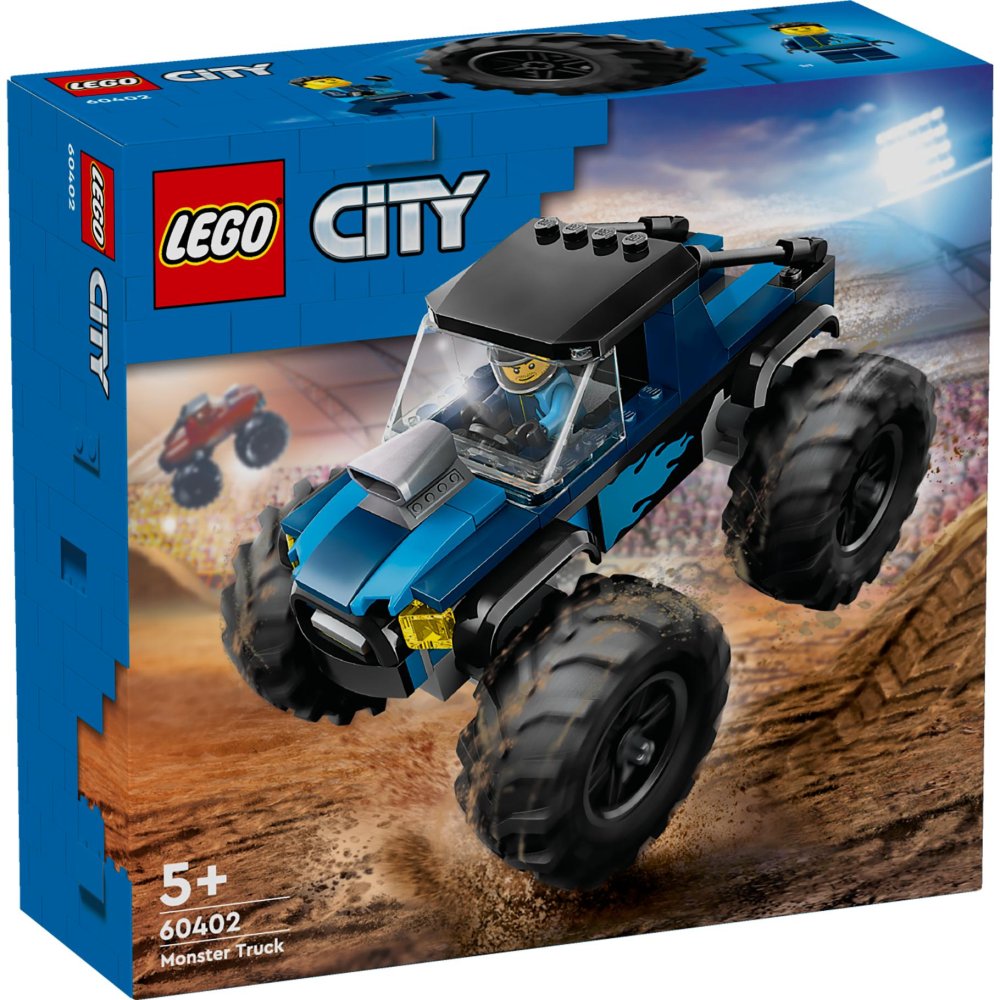 LEGO 60402 City Vehicle Blauwe Monstertruck