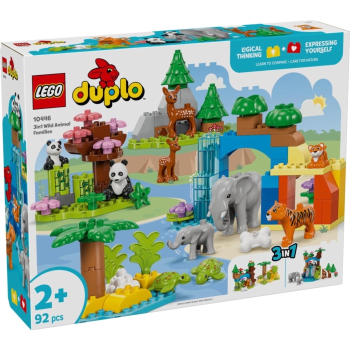 LEGO 10446 DUPLO 3-in-1 families van wilde dieren